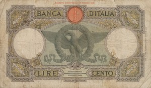 Italian East Africa, 100 Lira, P2b